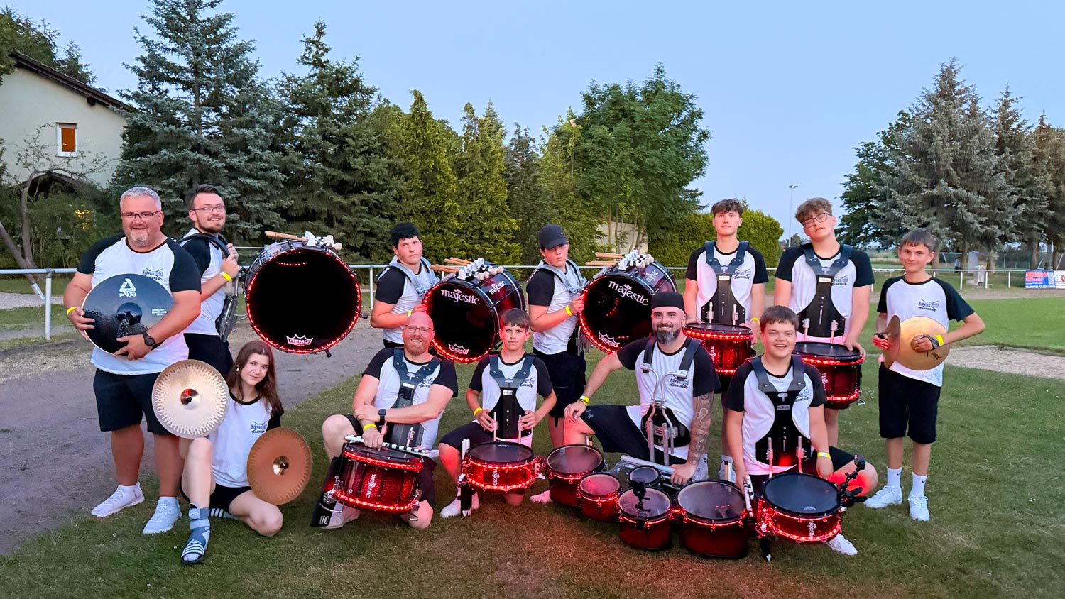 SchwarzWeiss Drumshow